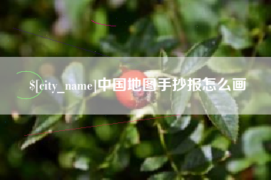 新沂中国地图手抄报怎么画