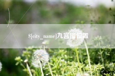 新沂九宫图位置