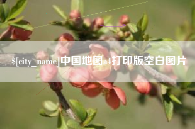 新沂中国地图a4打印版空白图片