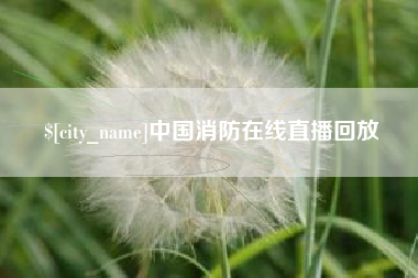 新沂中国消防在线直播回放