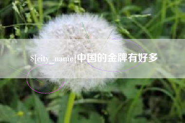 新沂中国的金牌有好多