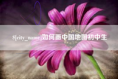 新沂如何画中国地图初中生