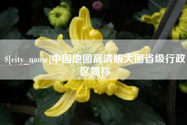 新沂中国地图高清版大图省级行政区简称