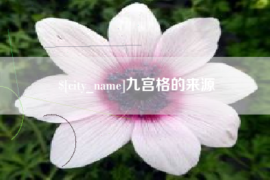 新沂九宫格的来源