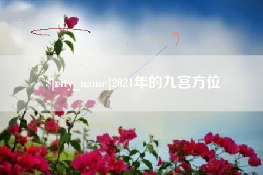 新沂2021年的九宫方位