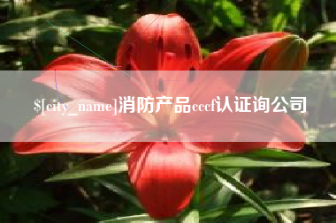新沂消防产品cccf认证询公司