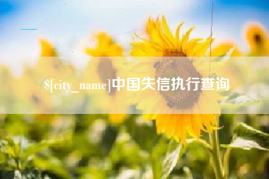 新沂中国失信执行查询