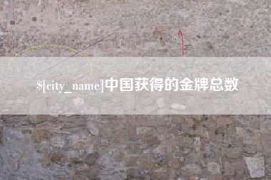 新沂中国获得的金牌总数