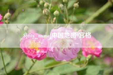 新沂中国地图9宫格
