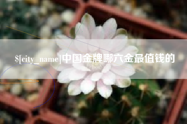 新沂中国金牌哪六金最值钱的