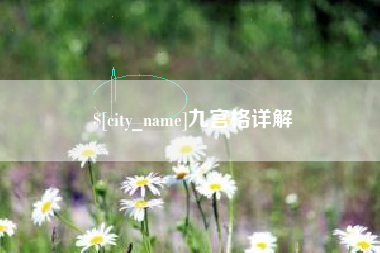 新沂九宫格详解