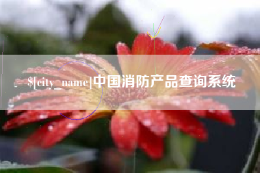 新沂中国消防产品查询系统