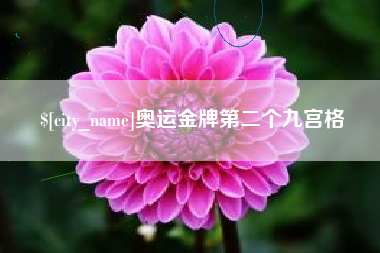 新沂奥运金牌第二个九宫格