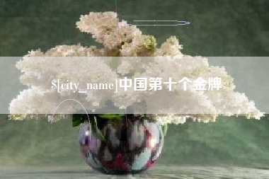 新沂中国第十个金牌