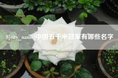 新沂中国五千米冠军有哪些名字